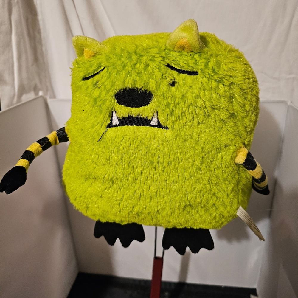 Jonathan James and the Whatif Monster Plush Green 10" Stuffed Animal Usborne D